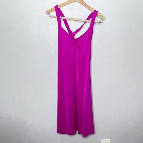 Mountain Hardware‎ Fuchsia Racerback Dress- Size M- NWOT - Picture 1 of 6